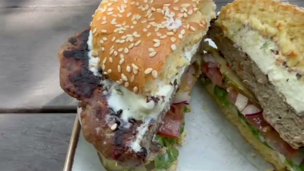 Hats & Barrel, Solva: Probably the Best Lamb Burger I Have Ever Tasted